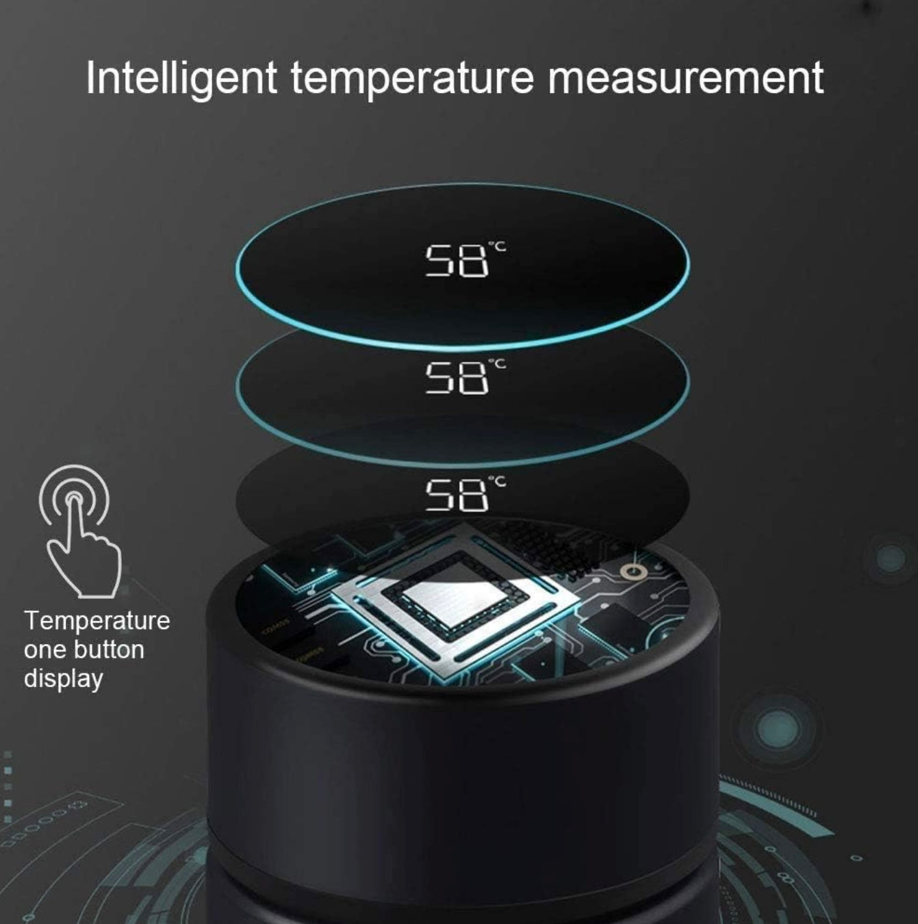 TERMO INTELIGENTE EN ACERO INOXIDABLE - La mejor manera de llevar tus bebidas a cualquier lugar