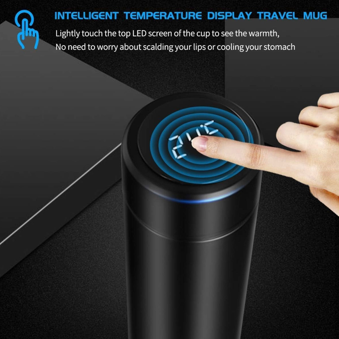 TERMO INTELIGENTE EN ACERO INOXIDABLE - La mejor manera de llevar tus bebidas a cualquier lugar