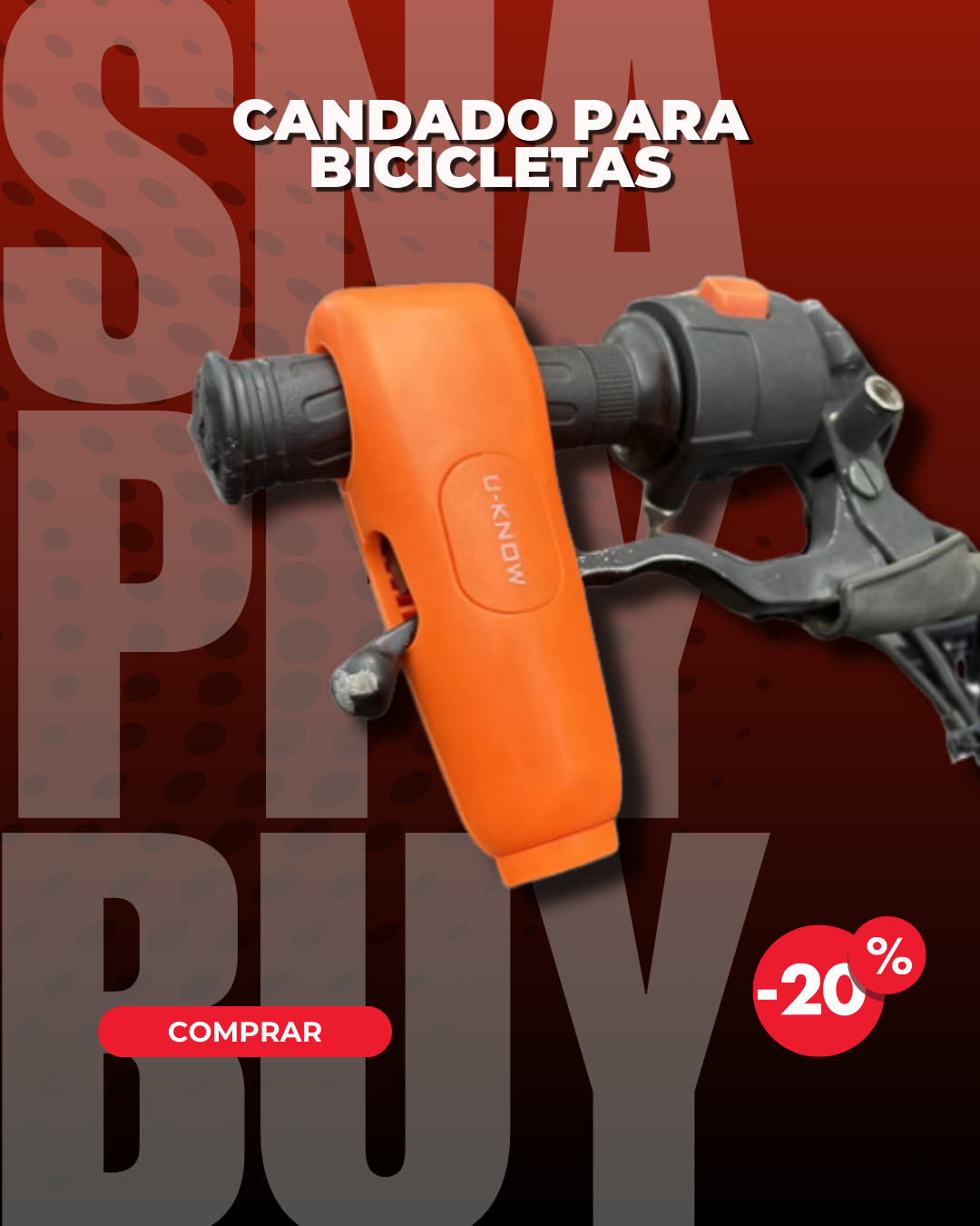 CANDADO PARA MOTO - Tranquilidad donde quiera que vayas